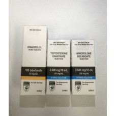 Pokročilý MASS PACK /Test.e.+Stanozolol+Deca/